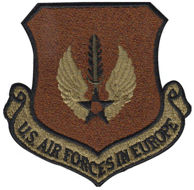 Air Forces in Europe Command (USAFE) Majcom Spice Brown OCP Patch - 2 pack